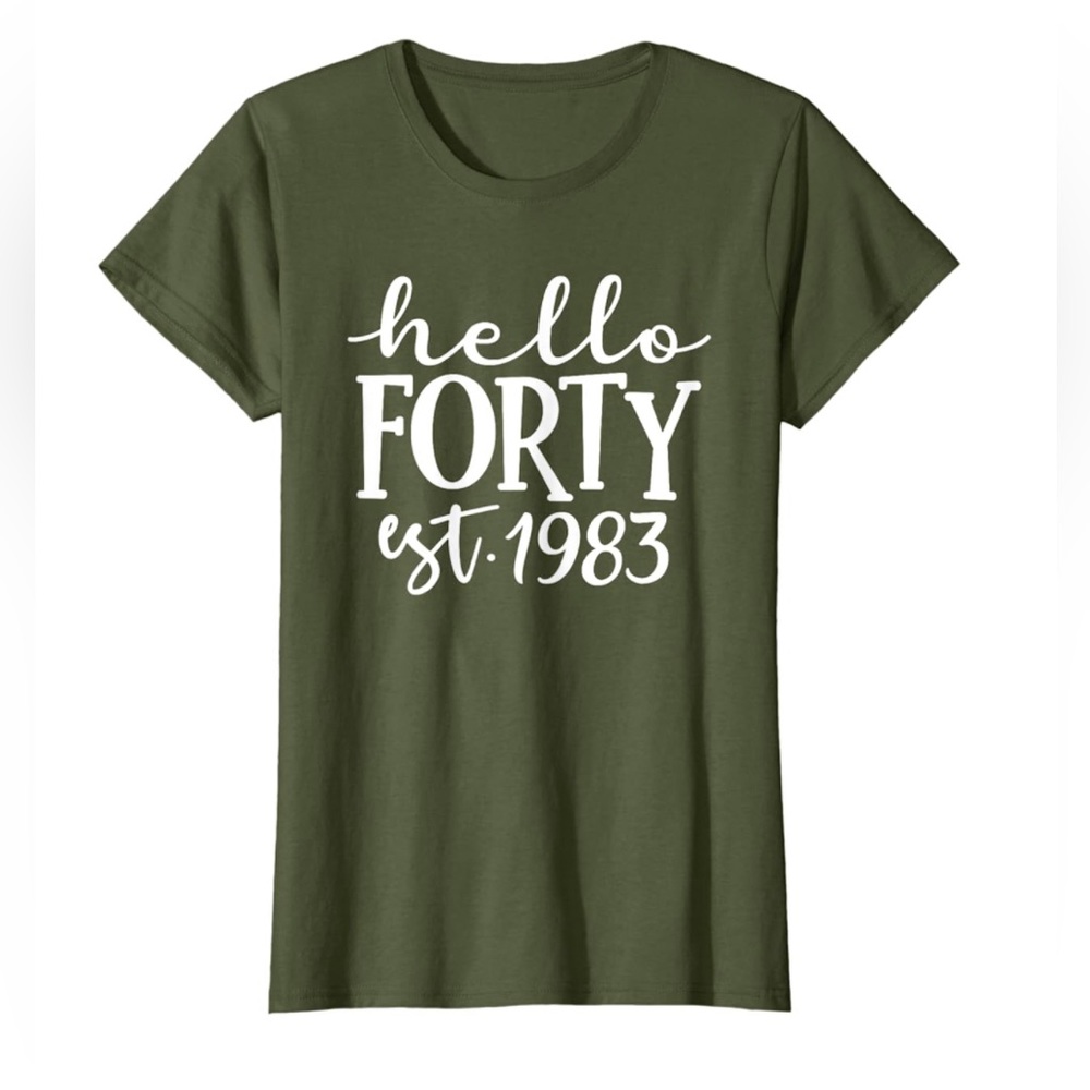 40th birthday shirt